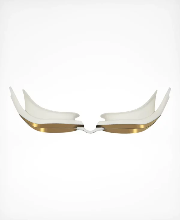 ACUTE_WhiteYellow_Top.webp BROWNLEE ACUTE SWIM GOGGLE, WHITE/YELLOW, HUUB