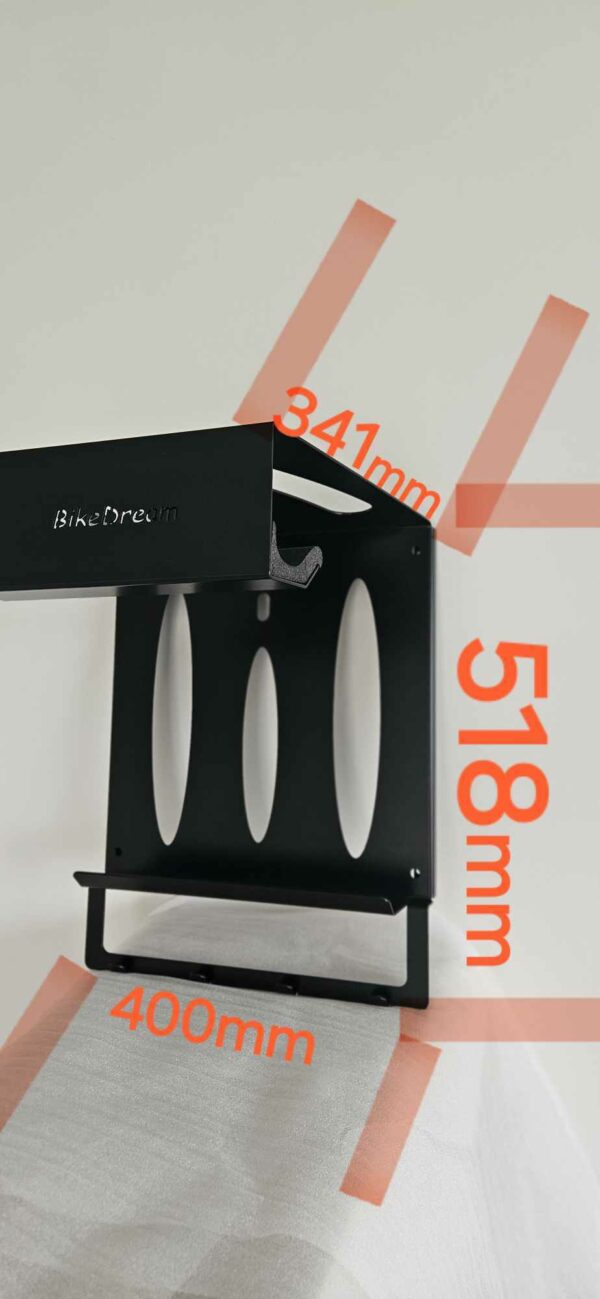 BikeDream3.jpg Dviračio laikiklis, juodas, BikeDream