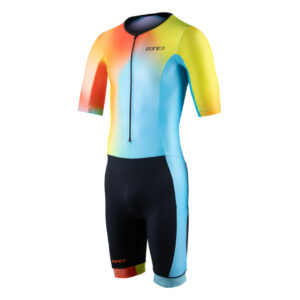 Mens-Activate-Short-Sleeve-Trisuit-neon-black.jpg Activate+ Short Sleeve Trisuit, Neon/Black, Men, Zone 3