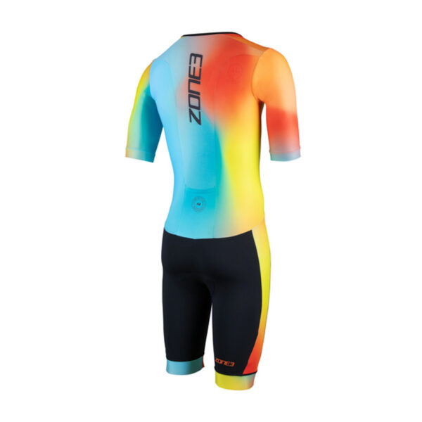 Activate+ Short Sleeve Trisuit, Neon/Black, Men, Zone 3