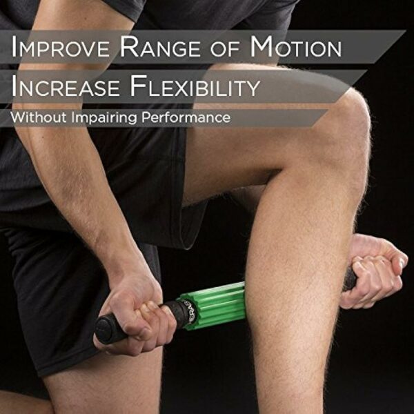 Nešiojamas fascijos masažuoklis su rankenom, Thera-band