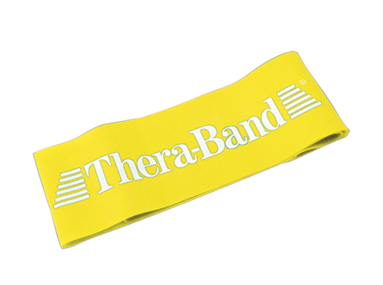 Thera-band elastinės juostos kilpa, geltona