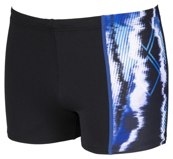 Infinite Stripe Short, blue navy/mint, Arena