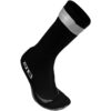 NEOPRENE SWIM SOCKS, black/silver, Zone 3