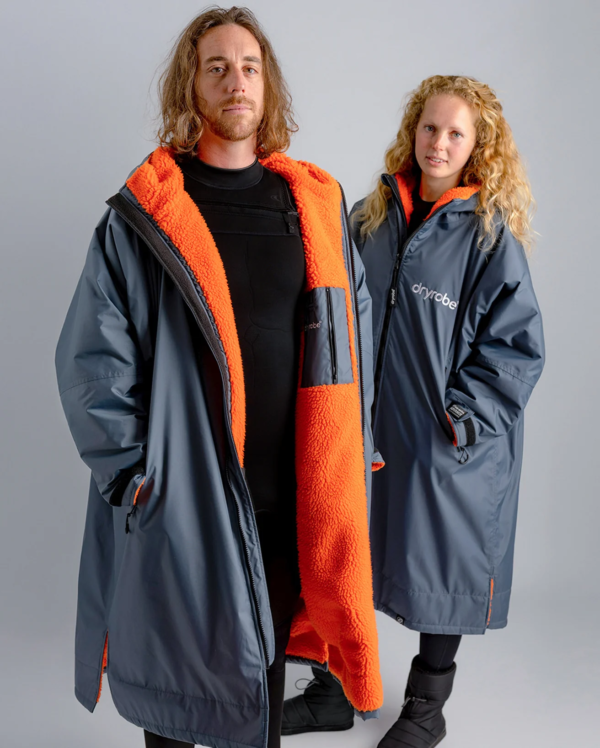 Dryrobe Advance dark grey orange