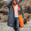 Dryrobe Advance dark grey orange3