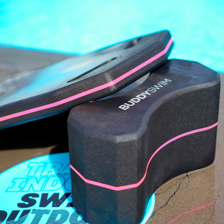 Pull buoy buddyswim negro rosa (2)
